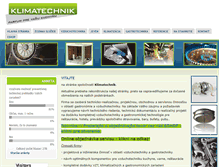 Tablet Screenshot of klimatechnik.sk